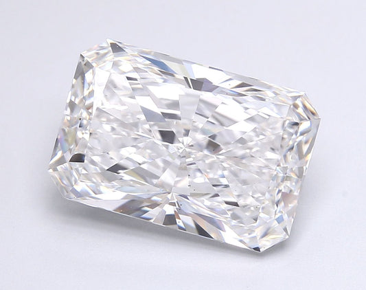 Lab-Grown Radiant Diamond - 7.57 Carats, E Color, VS2 Clarity - Certified by IGI - Report Number: LG644404663