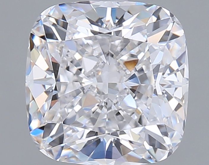 Lab-Grown Cushion Diamond - 2.52 Carats, E Color, VVS2 Clarity - Certified by GIA - Report Number: 5526427915