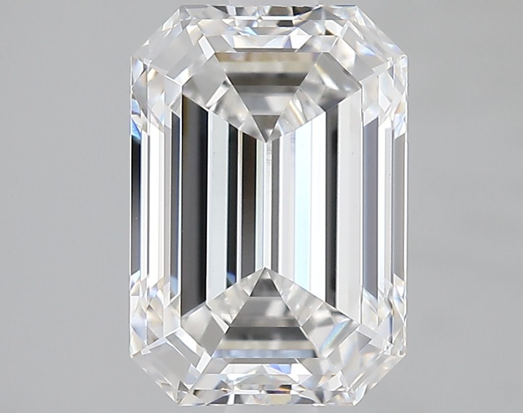 Lab-Grown Emerald Diamond - 2.56 Carats, E Color, VVS2 Clarity - Certified by IGI - Report Number: LG660472043