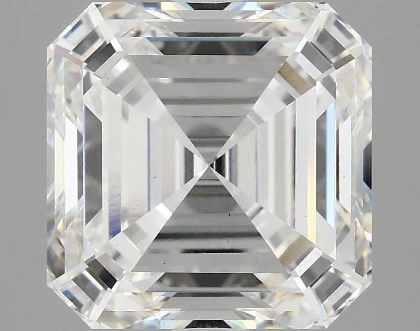 Lab-Grown Asscher Diamond - 5.07 Carats, F Color, VS1 Clarity - Certified by IGI - Report Number: LG687569445