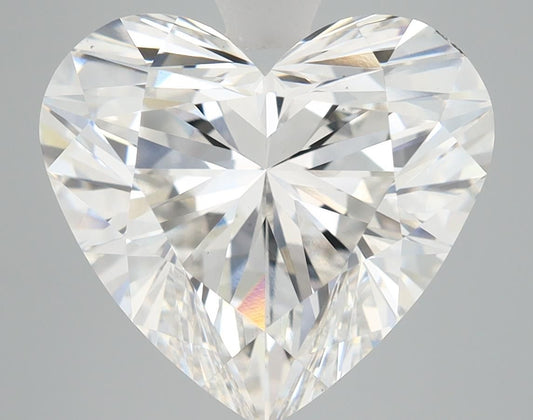 Lab-Grown Heart Diamond - 7.26 Carats, F Color, VS1 Clarity - Certified by IGI - Report Number: LG592361356