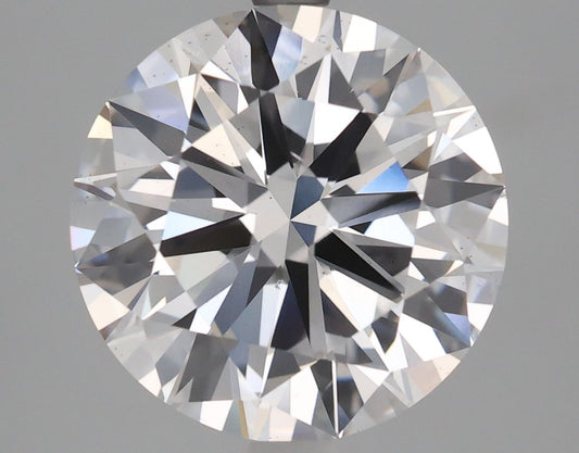 Lab-Grown Round Diamond - 3.5 Carats, F Color, VS2 Clarity - Certified by IGI - Report Number: LG623459465