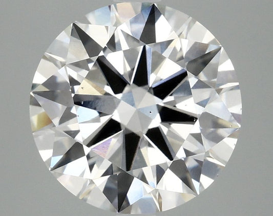 Lab-Grown Round Diamond - 3.96 Carats, F Color, VS2 Clarity - Certified by IGI - Report Number: LG705517595