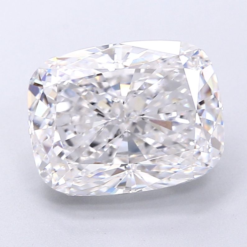 Lab-Grown Cushion Diamond - 4.58 Carats, D Color, VS1 Clarity - Certified by IGI - Report Number: LG646453386