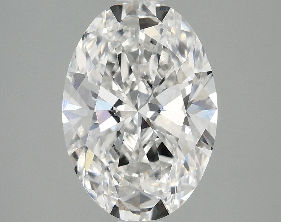 Lab-Grown Oval Diamond - 2.51 Carats, F Color, VS2 Clarity - Certified by IGI - Report Number: LG717597003