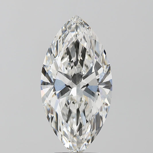 Lab-Grown Marquise Diamond - 4.73 Carats, F Color, VS1 Clarity - Certified by IGI - Report Number: LG673425235