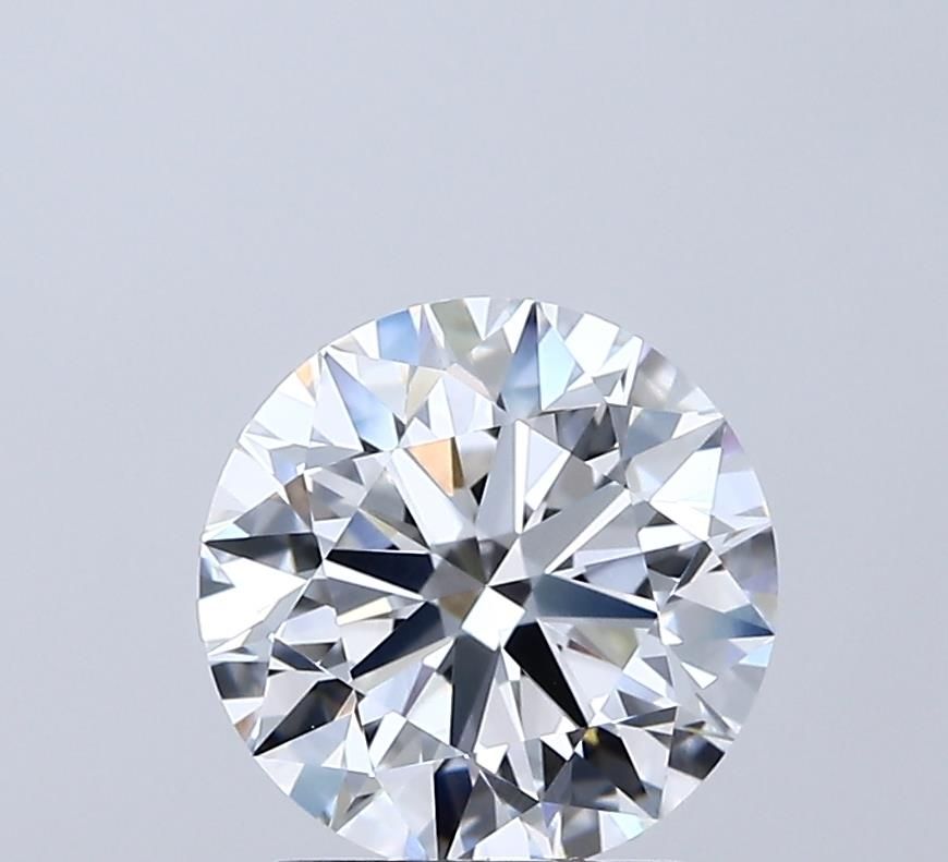 Lab-Grown Round Diamond - 2.02 Carats, E Color, VVS2 Clarity - Certified by IGI - Report Number: LG693504672