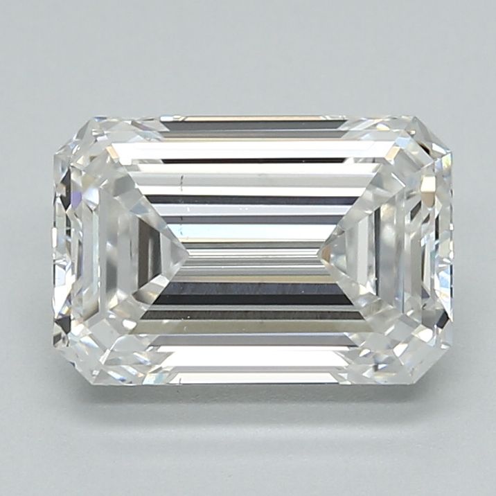 Lab-Grown Emerald Diamond - 2.51 Carats, F Color, VS2 Clarity - Certified by IGI - Report Number: LG715538314