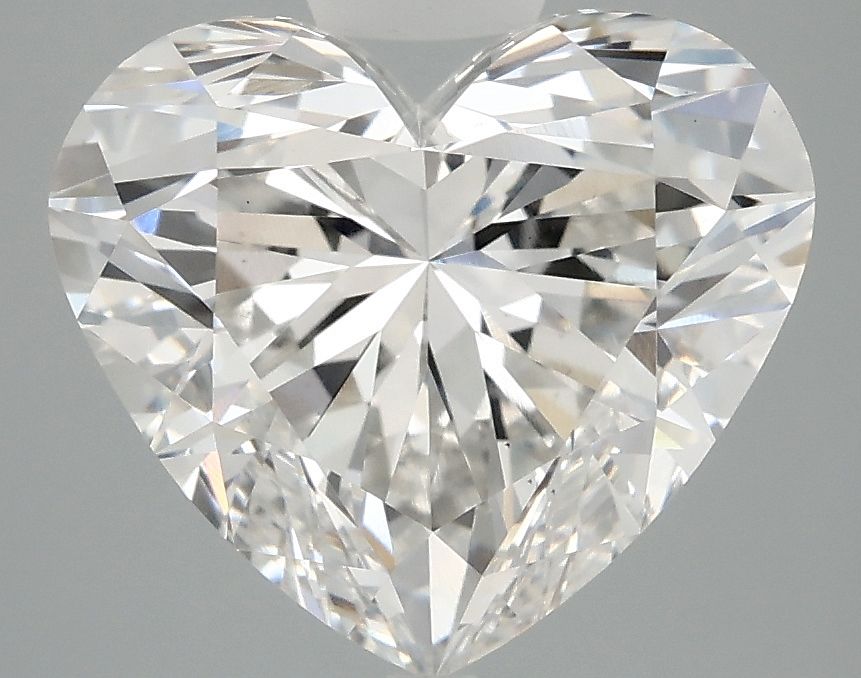 Lab-Grown Heart Diamond - 4.6 Carats, F Color, VS1 Clarity - Certified by IGI - Report Number: LG710545342