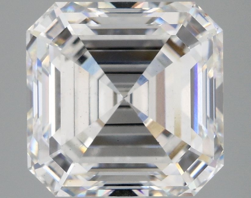 Lab-Grown Asscher Diamond - 5.04 Carats, E Color, VS2 Clarity - Certified by IGI - Report Number: LG665452549