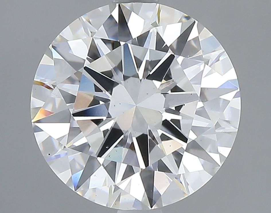 Lab-Grown Round Diamond - 3.02 Carats, E Color, VS2 Clarity - Certified by IGI - Report Number: LG673426370