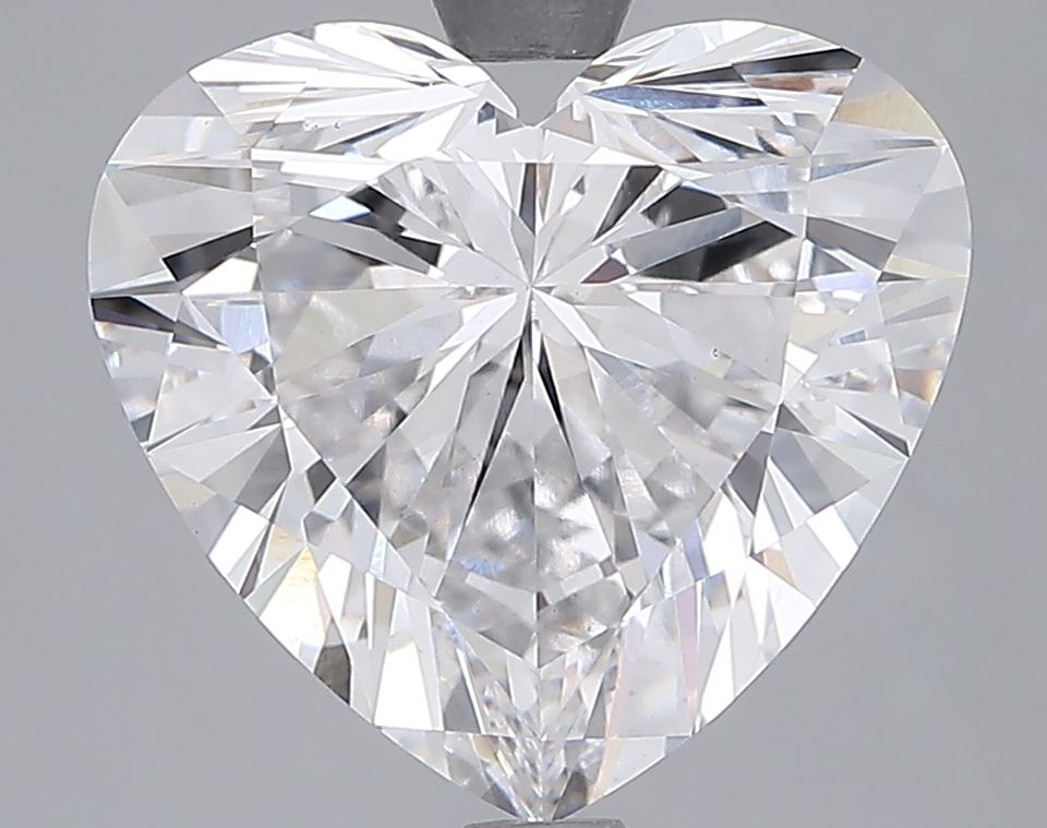 Lab-Grown Heart Diamond - 4.65 Carats, E Color, VS1 Clarity - Certified by IGI - Report Number: LG591397399