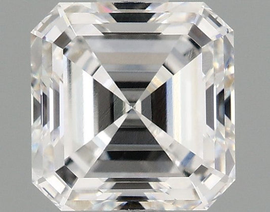 Lab-Grown Asscher Diamond - 1.06 Carats, D Color, VVS2 Clarity - Certified by IGI - Report Number: LG683594318