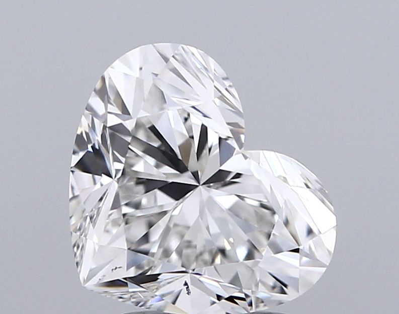 Lab-Grown Heart Diamond - 2.55 Carats, F Color, VS1 Clarity - Certified by IGI - Report Number: LG693508917