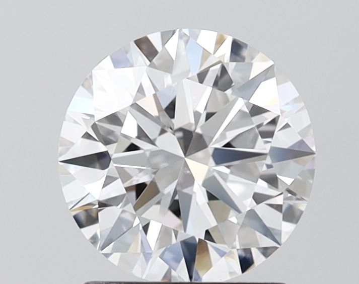 Lab-Grown Round Diamond - 1.55 Carats, E Color, VVS2 Clarity - Certified by IGI - Report Number: LG685561435