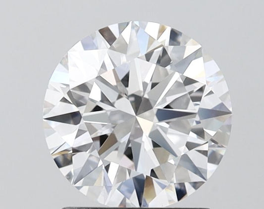 Lab-Grown Round Diamond - 1.55 Carats, E Color, VVS2 Clarity - Certified by IGI - Report Number: LG685561435