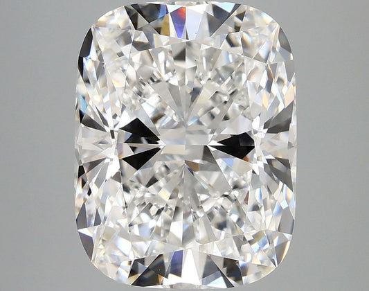 Lab-Grown Cushion Diamond - 5.12 Carats, F Color, VS1 Clarity - Certified by IGI - Report Number: LG654400594