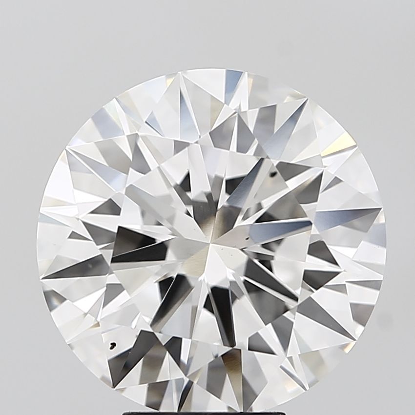 Lab-Grown Round Diamond - 7.52 Carats, F Color, VS2 Clarity - Certified by IGI - Report Number: LG705513575