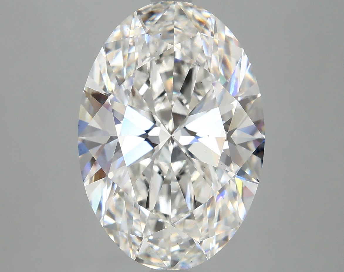Lab-Grown Oval Diamond - 4.77 Carats, F Color, VS2 Clarity - Certified by IGI - Report Number: LG673405922