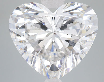 Lab-Grown Heart Diamond - 7.23 Carats, E Color, VS2 Clarity - Certified by IGI - Report Number: LG631437871