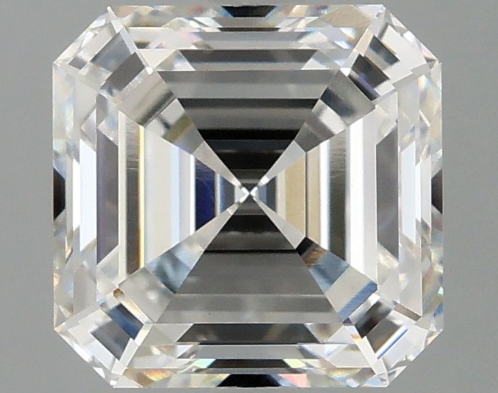 Lab-Grown Asscher Diamond - 3.05 Carats, F Color, VVS2 Clarity - Certified by IGI - Report Number: LG678548035