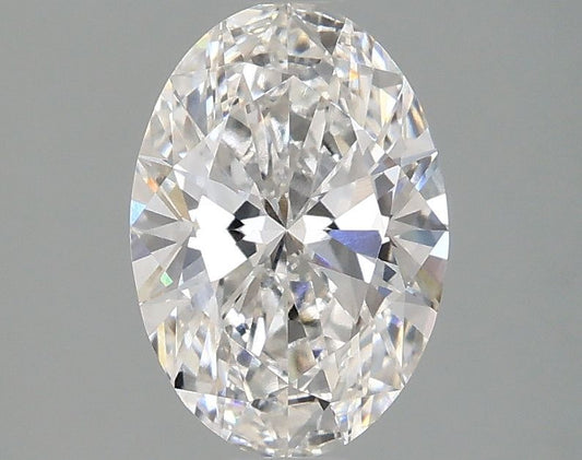 Lab-Grown Oval Diamond - 1.48 Carats, F Color, VVS2 Clarity - Certified by IGI - Report Number: LG674542297