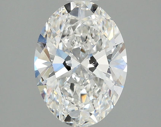 Lab-Grown Oval Diamond - 1.96 Carats, E Color, VVS2 Clarity - Certified by IGI - Report Number: LG668404772