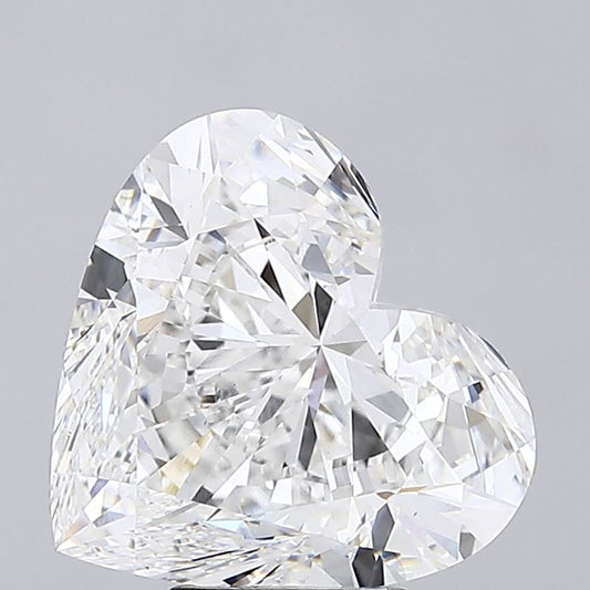 Lab-Grown Heart Diamond - 7.01 Carats, E Color, VS1 Clarity - Certified by IGI - Report Number: LG709536828