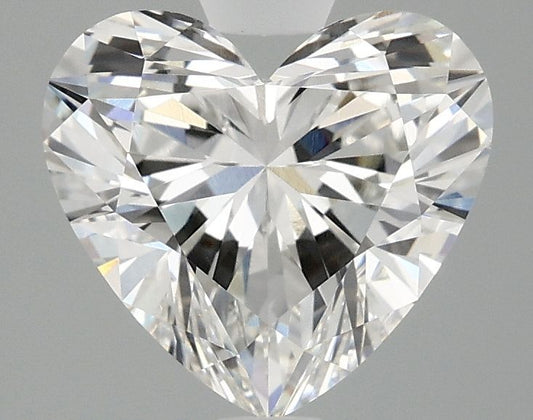 Lab-Grown Heart Diamond - 2.02 Carats, F Color, VVS2 Clarity - Certified by IGI - Report Number: LG687552838