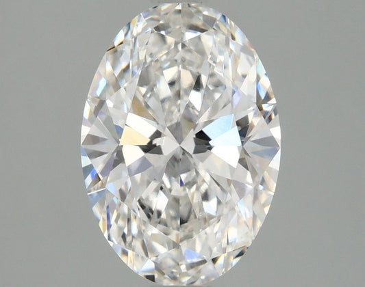 Lab-Grown Oval Diamond - 1.97 Carats, F Color, VVS2 Clarity - Certified by IGI - Report Number: LG678528018