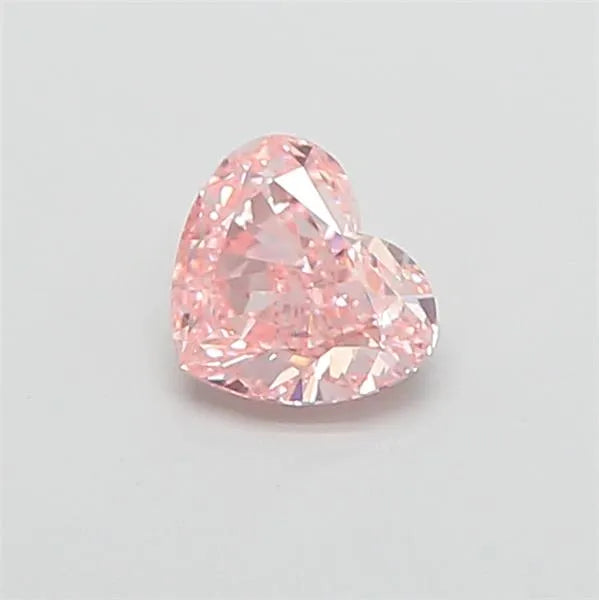 1.00ct Heart Lab Grown Diamond (Colour Fancy Intense Pink, Clarity VVS2, IGI Certified)