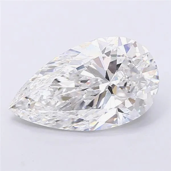 1.00ct Pear Lab Grown Diamond (Colour E, Clarity SI2, IGI Certified)
