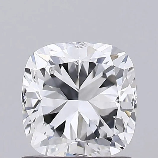 1.01ct Cushion modified Lab Grown Diamond (Colour E, Clarity SI1, IGI Certified)
