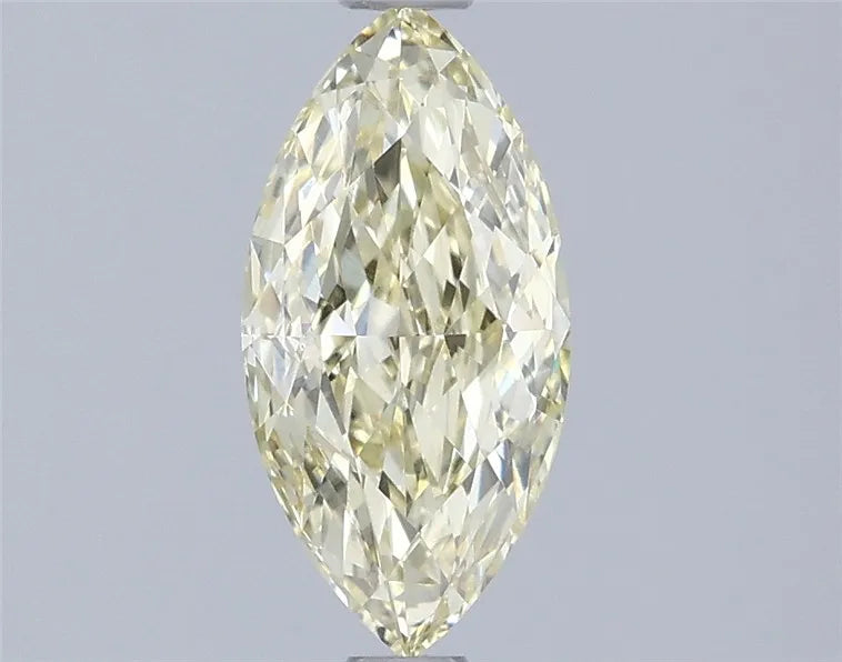 1.01ct Marquise Lab Grown Diamond (Colour Fancy Light Yellow, Clarity VVS2, IGI Certified)