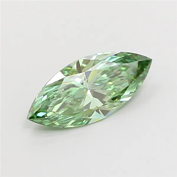 1.01ct Marquise Lab Grown Diamond (Colour Fancy Vivid Green, Clarity VS1, IGI Certified)