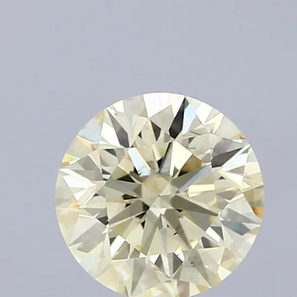 1.01ct Round Lab Grown Diamond (Colour Light Yellow, Clarity VS2, Cut ID, IGI Certified)