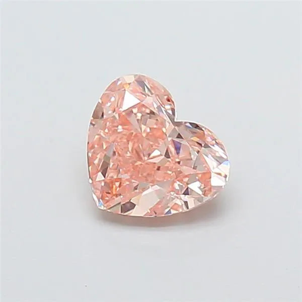 1.03ct Heart Lab Grown Diamond (Colour Fancy Intense Brown Pink, Clarity VVS2, IGI Certified)