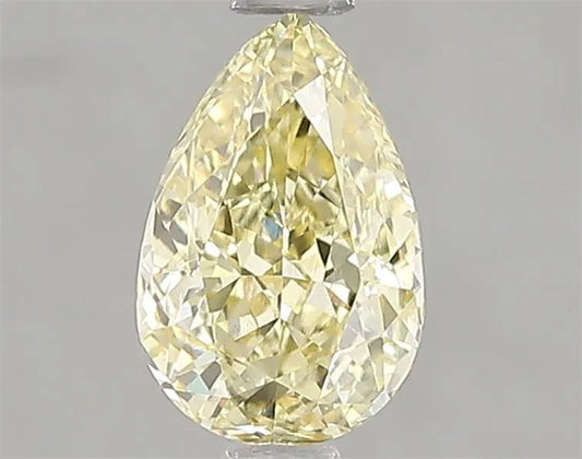 1.03ct Pear Lab Grown Diamond (Colour Fancy Yellow, Clarity VVS2, IGI Certified)