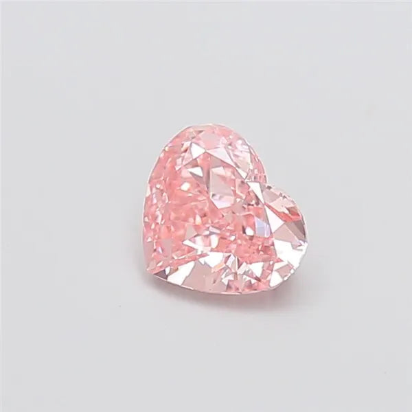 1.04ct Heart Lab Grown Diamond (Colour Fancy Vivid Pink, Clarity VVS2, IGI Certified)