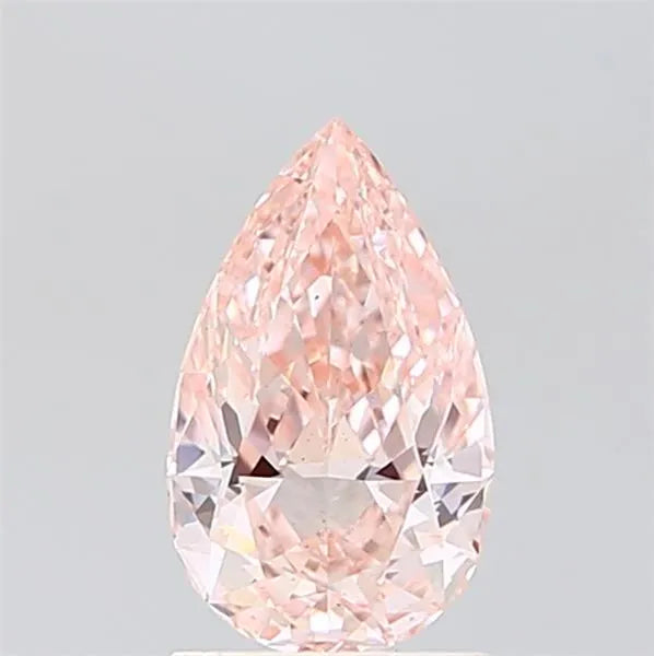 1.04ct Pear Lab Grown Diamond (Colour Fancy Intense Pink, Clarity VS2, IGI Certified)