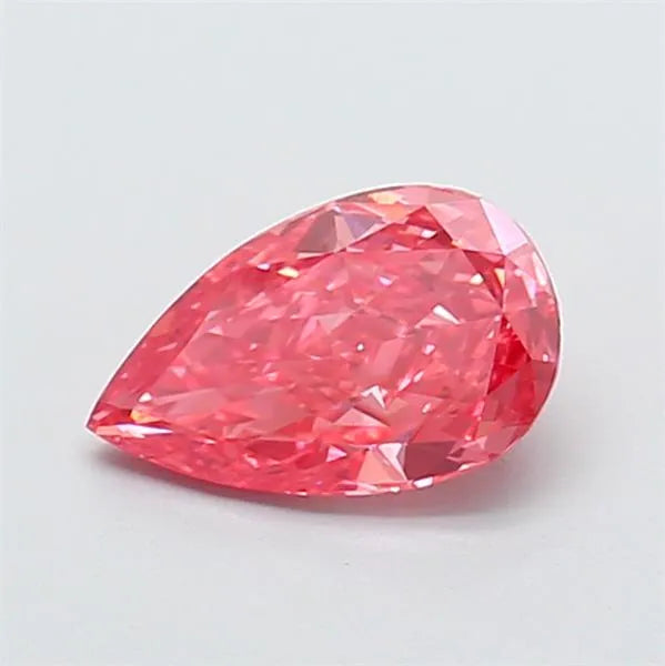 1.04ct Pear Lab Grown Diamond (Colour Fancy Vivid Pink, Clarity VS2, IGI Certified)