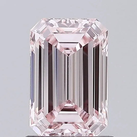 1.05ct Emerald Lab Grown Diamond (Colour Fancy Intense Pink, Clarity VVS1, IGI Certified)