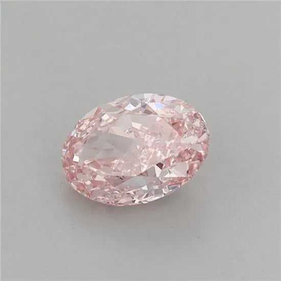 1.05ct Oval Lab Grown Diamond (Colour Fancy Vivid Pink, Clarity VVS2, IGI Certified)