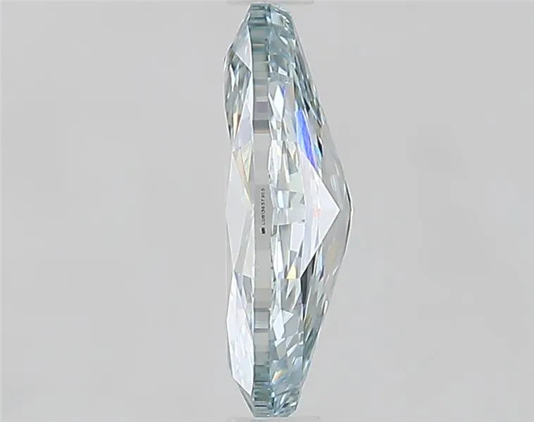 1.08ct Marquise Lab Grown Diamond (Colour Fancy Intense Greenish Blue, Clarity VVS2, IGI Certified)