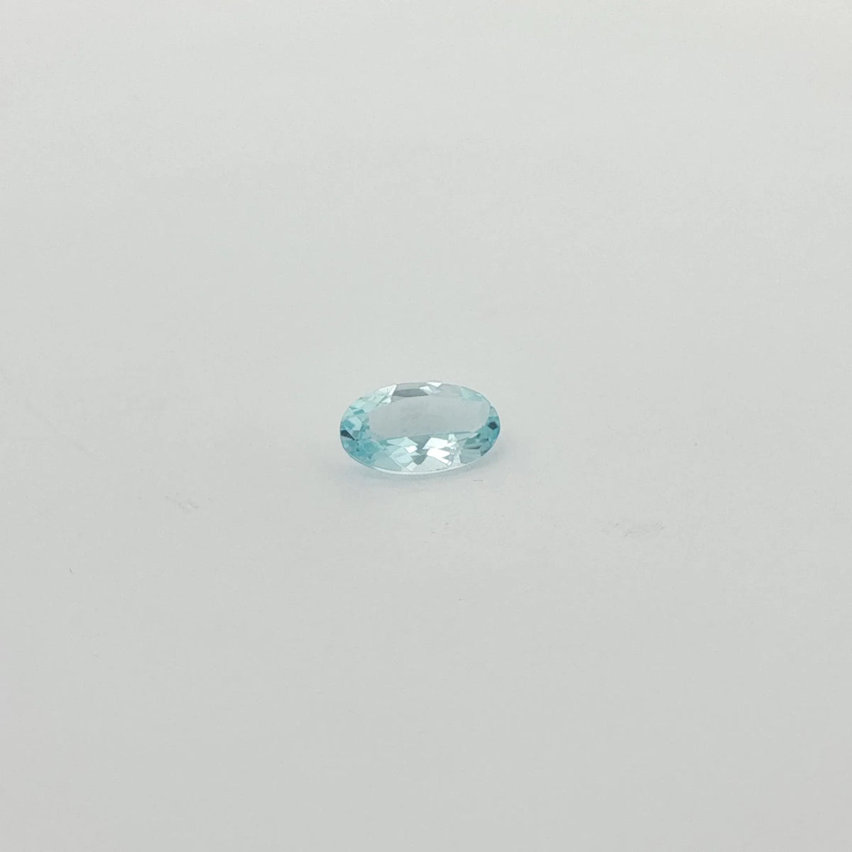 1.10ct Oval Natural Aquamarine (Colour Blue, Clarity Slightly Included, Cut Faceted)