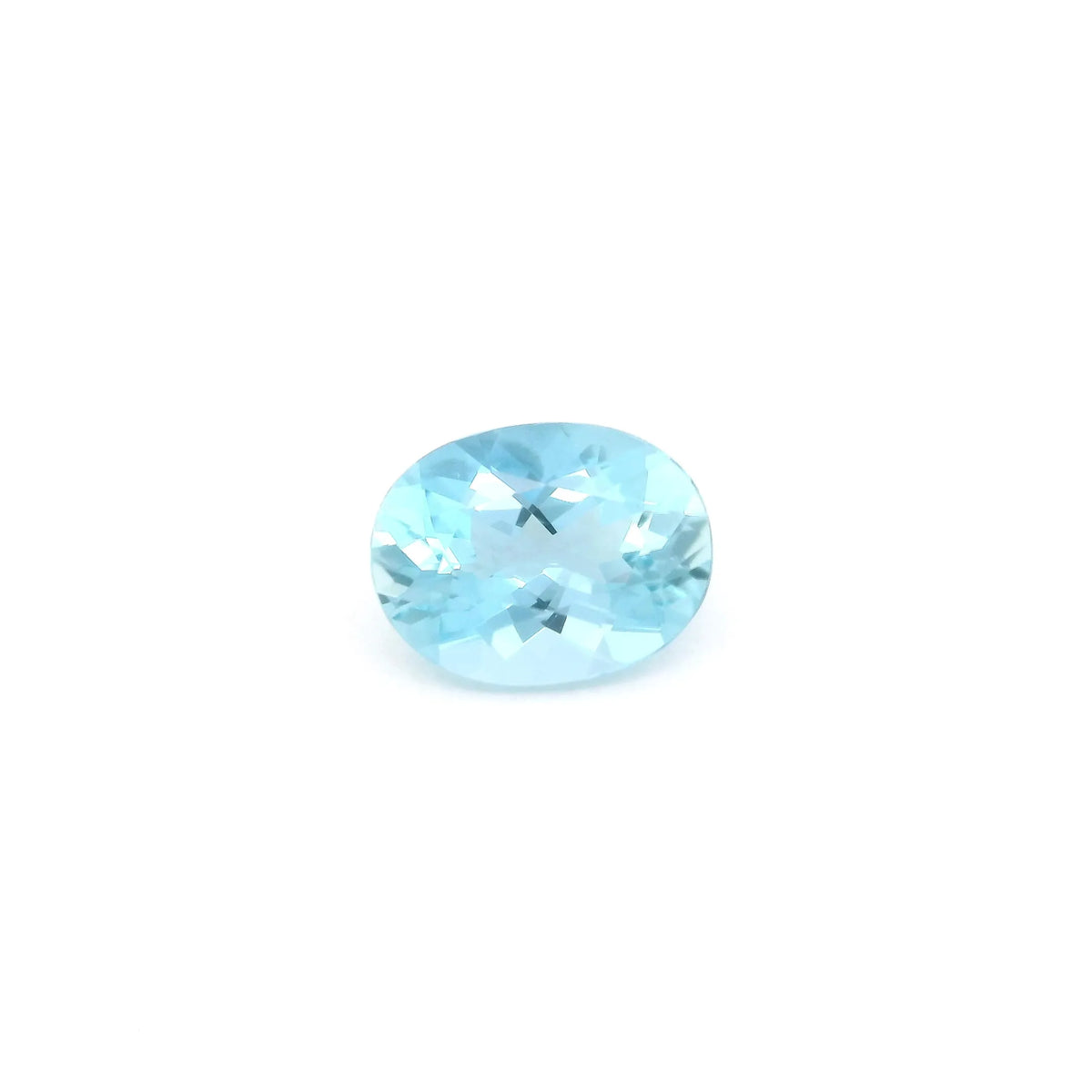 1.11ct Oval Natural Aquamarine (Colour Blue, Clarity Eye Clean, Cut Faceted)