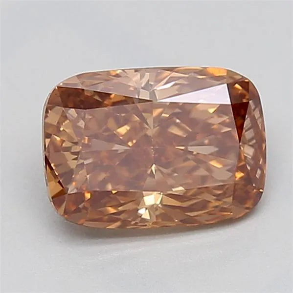 1.16ct Cushion modified Lab Grown Diamond (Colour Fancy Brown, Clarity VS1, IGI Certified)