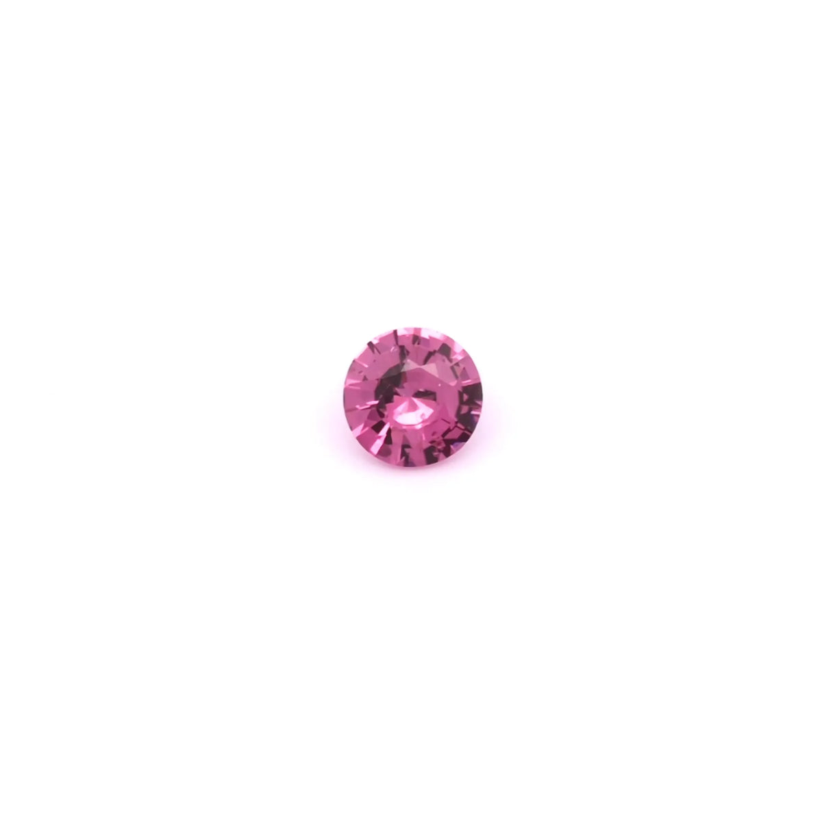 1.23ct Round Natural Spinel (Colour Pink, Clarity Slightly Included, Cut Faceted)