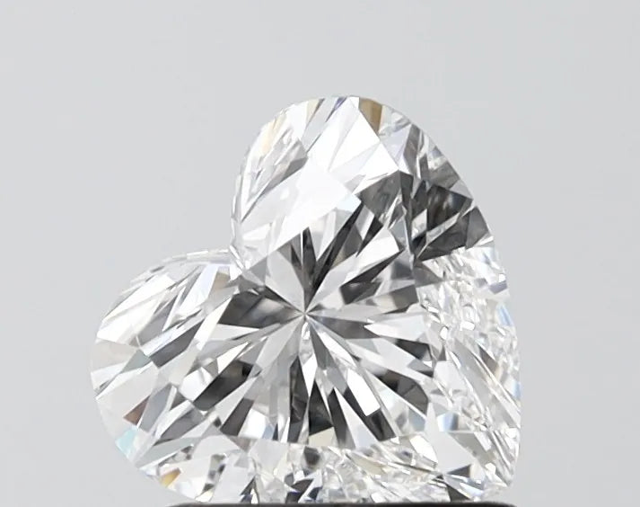 1.26ct Heart Lab Grown Diamond (Colour E, Clarity VS1, IGI Certified)