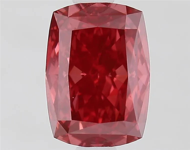1.27ct Cushion modified Lab Grown Diamond (Colour Fancy Vivid Pink, Clarity VS1, IGI Certified)